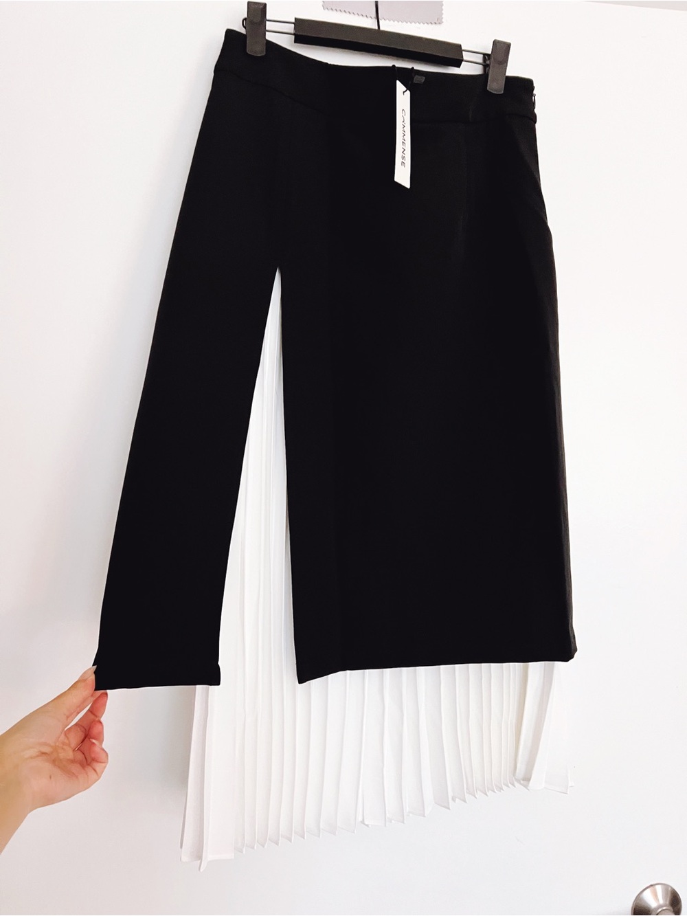 COMMENSE NWT SMALL LAYERED MIDI SKIRT - Picture 3 of 3
